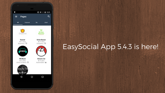 EasySocial-App-5.4.3-is-here