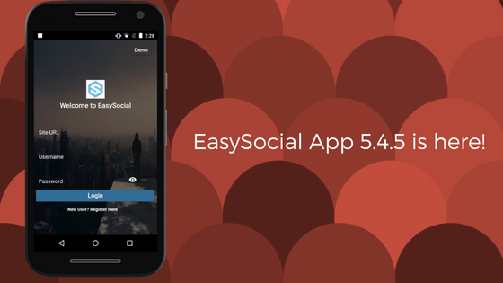 EasySocial-App-5.4.5-is-here