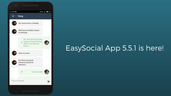 EasySocial-App-5.5.1-is-here