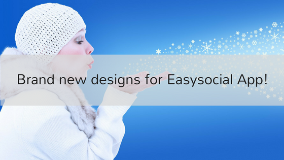 Brand new designs for Easysocial App!